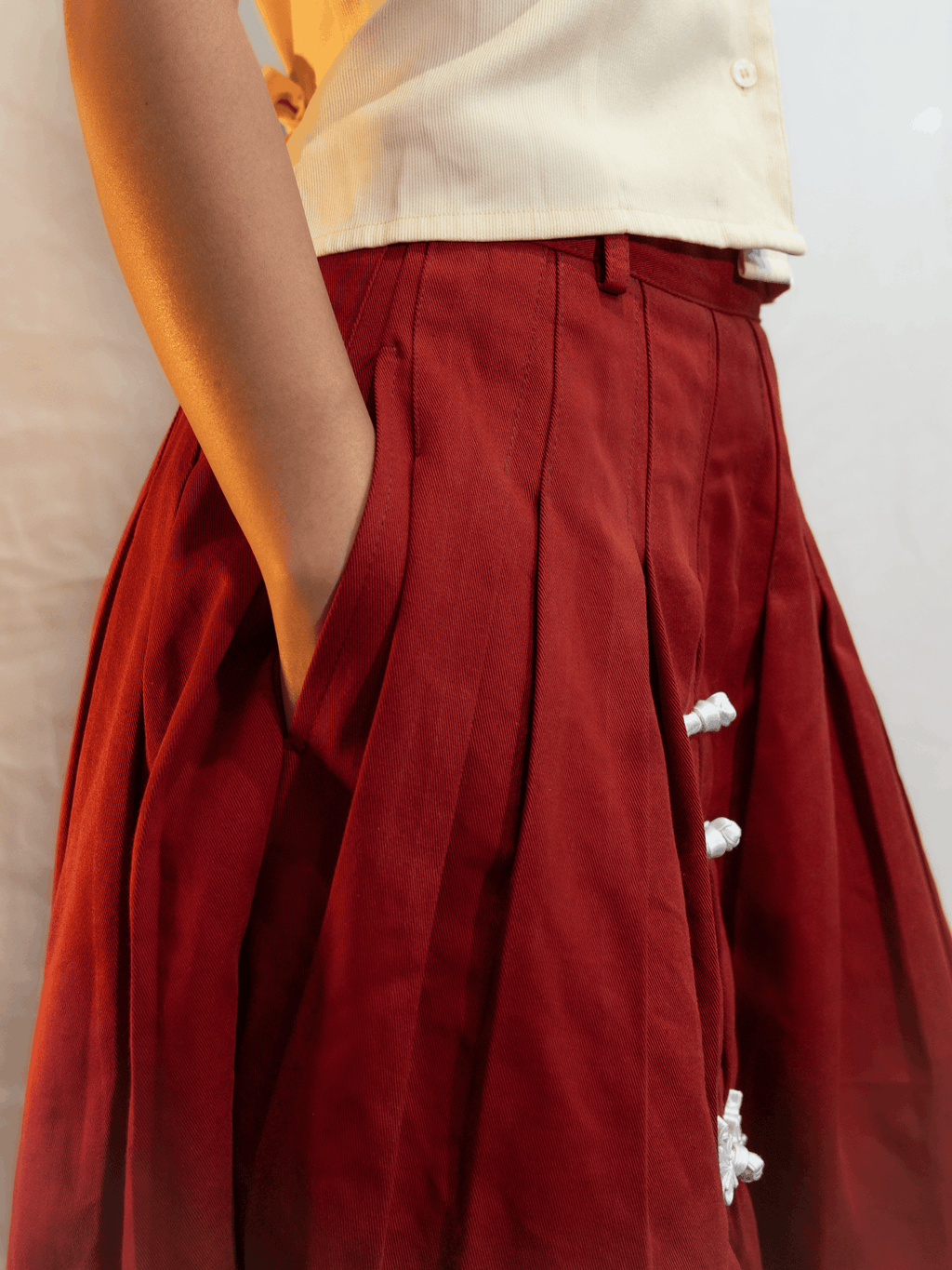 Jupe LOTUS (rouge)