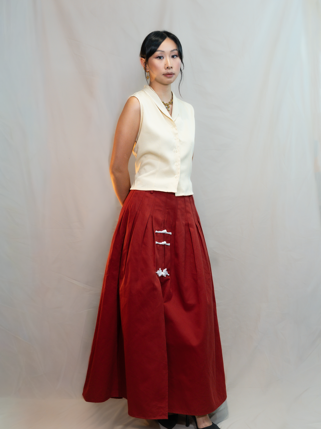 Jupe LOTUS (rouge)