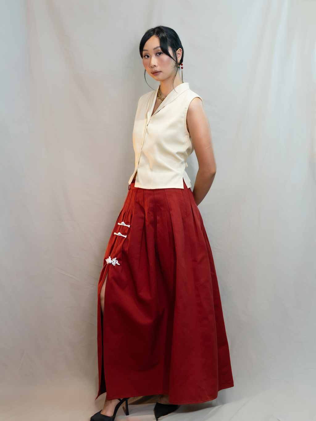 Jupe LOTUS (rouge)