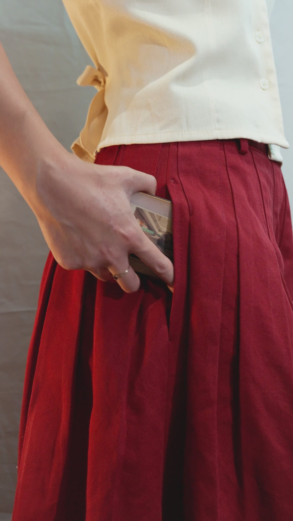 Jupe LOTUS (rouge)
